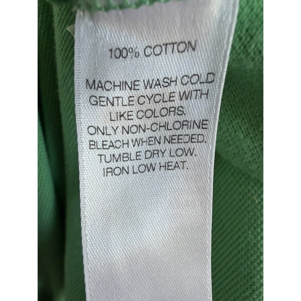 Vineyard Vines Men’s Large Green Classic Fit Polo Shirt 100% Cotton Whale Logo - Picture 5 of 6